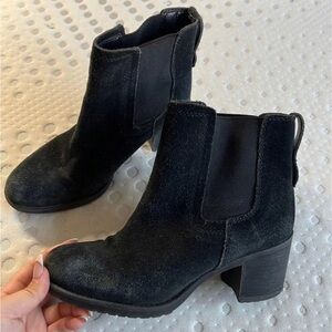 Women's Black Suede Sam Edelman boots